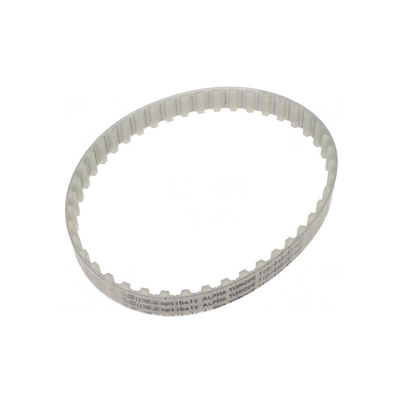 Curea dințată T10 16mm x 440mm 44 dinți | Electronic-mag.ro | Componente Electronice