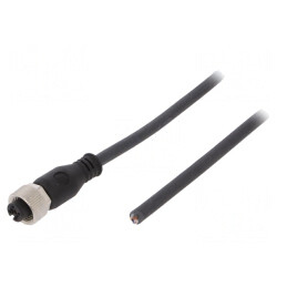 Cablu de Conectare M12 5P 5m 125VAC 4A | Electronic-mag.ro | Componente Electronice