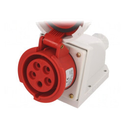 Conector Alimentare AC Trifazat 16A 400VAC IP67 | Electronic-mag.ro | Componente Electronice