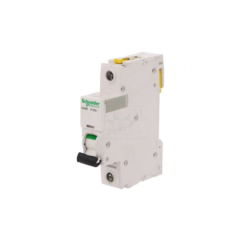 Întrerupător de Supracurent 63A 1P 230V D | Electronic-mag.ro | Componente Electronice