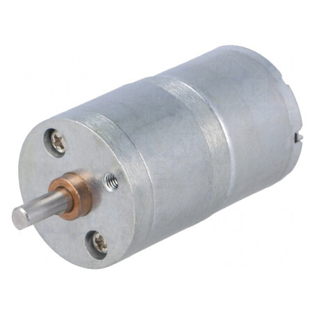 Motor DC cu Transmisie 2-7.5V 600mA Ax Crestătură D 75:1 | Electronic-mag.ro | Componente Electronice