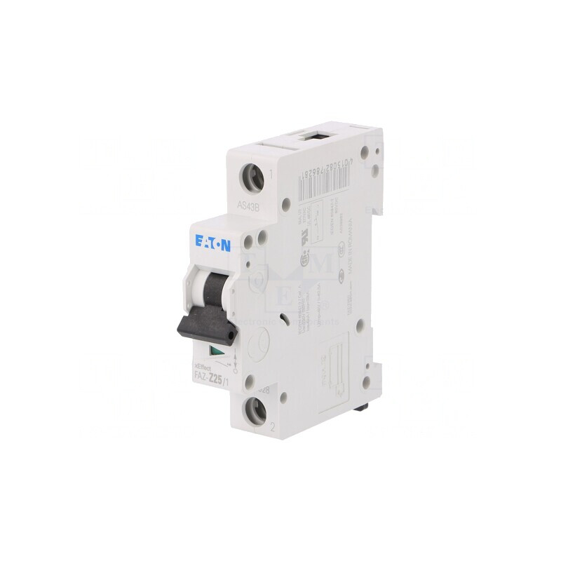 Întrerupător de Supracurent 25A 1P 10kA 230/400V | Electronic-mag.ro | Componente Electronice