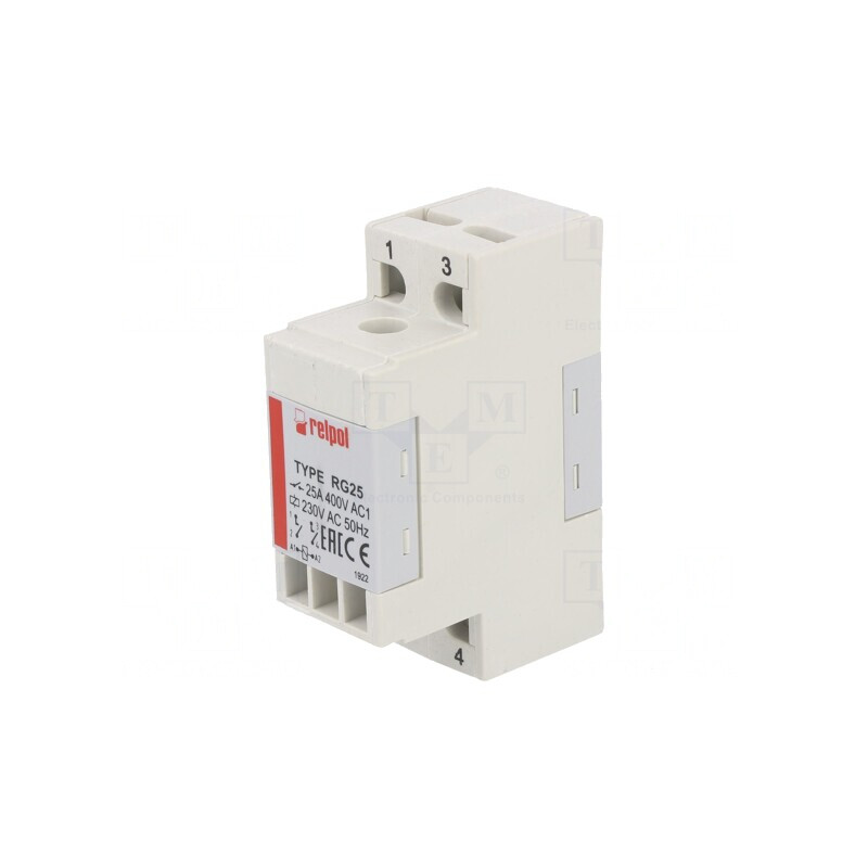 Releu Electromagnetic DPST-NO 230VAC 25A 400VAC 3VA | Electronic-mag.ro | Componente Electronice Releu Electromagnetic DPST-NO 230VAC 25A 400VAC 3VA | Electronic-mag.ro | Componente Electronice