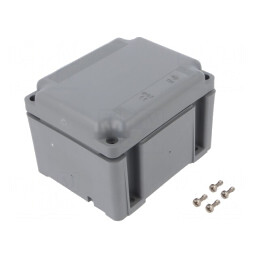 Carcasă Universală Gri Închis IP65 115x145x94.5mm | Electronic-mag.ro | Componente Electronice