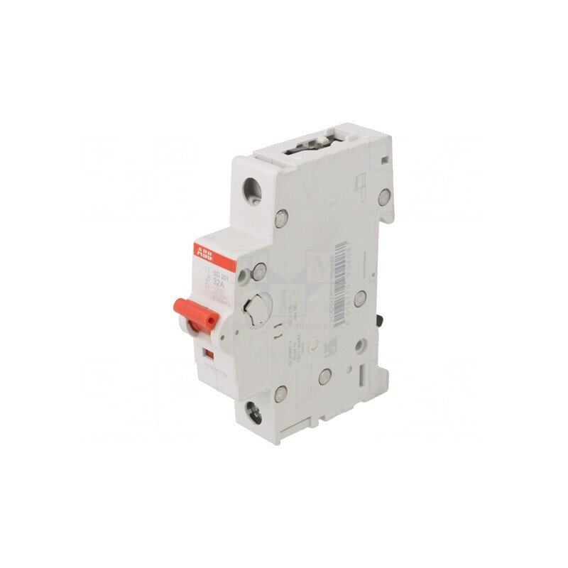 Separator-întrerupător 1P 32A 253VAC pentru şină DIN | Electronic-mag.ro | Componente Electronice