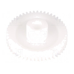 Angrenaj dinţat 50 dinţi 52mm 9mm modul 1 | Electronic-mag.ro | Componente Electronice