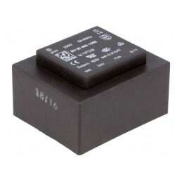 Transformator încapsulat 7VA 230VAC 24V PCB | Electronic-mag.ro | Componente Electronice