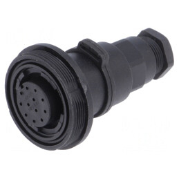 Conector Circular Mufă Mamă 12 PIN Standard IP68 | Electronic-mag.ro | Componente Electronice