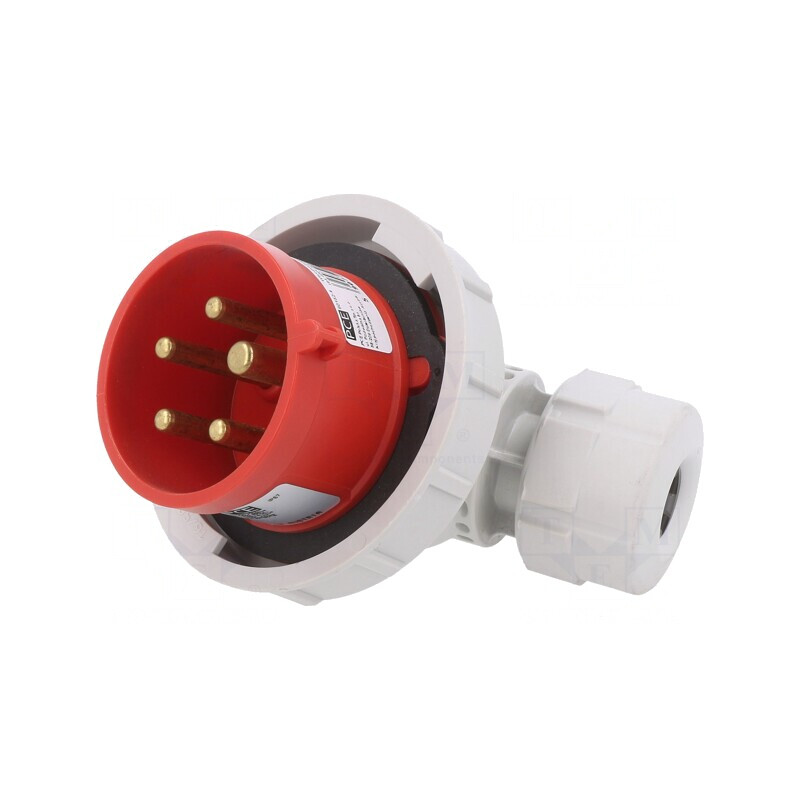 Conector alimentare AC trifazat mufă tată 16A 400VAC IP67 | Electronic-mag.ro | Componente Electronice