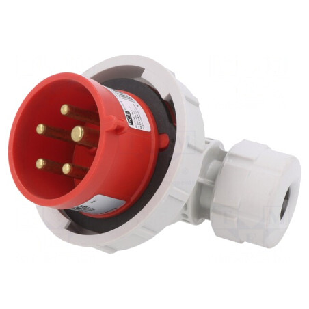 Conector alimentare AC trifazat mufă tată 16A 400VAC IP67 | Electronic-mag.ro | Componente Electronice