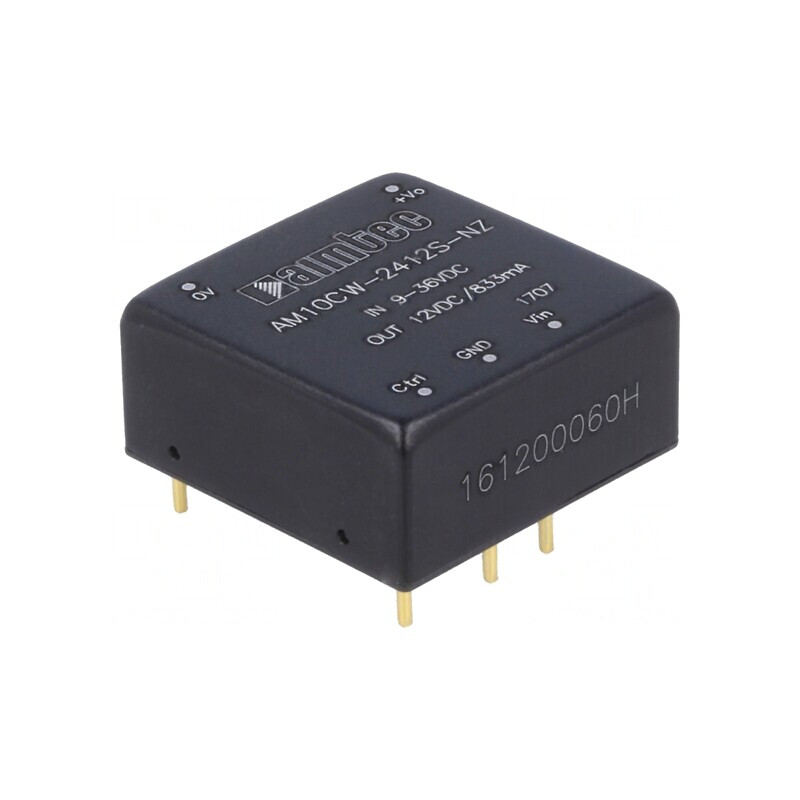 Convertor DC/DC 10W 9-36V la 12V 0.83A | Electronic-mag.ro | Componente Electronice