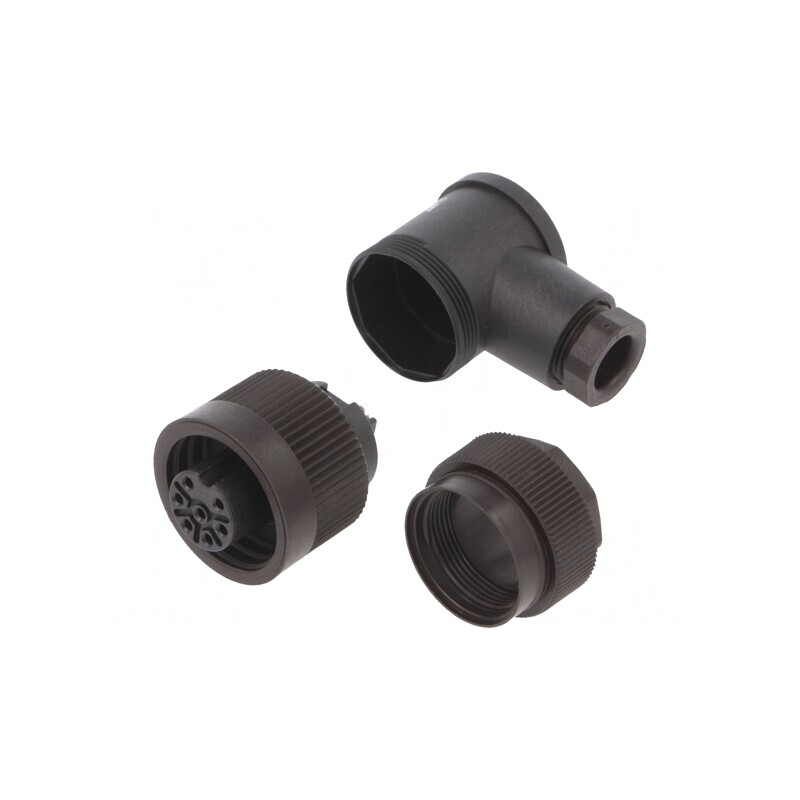 Mufă Mamă Circulară 7 Pin 250V pe Cablu RD24 | Electronic-mag.ro | Componente Electronice