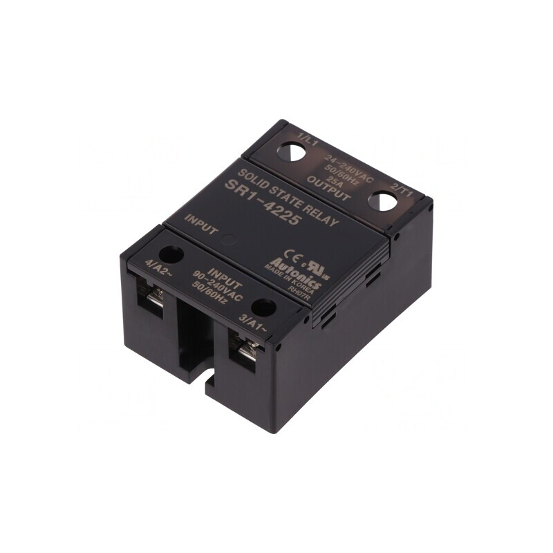 Releu Semiconductor 1-fazat 25A 24-240VAC | Electronic-mag.ro | Componente Electronice