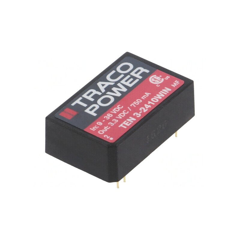 Convertor DC/DC 3W 9-36V la 3.3V 750mA DIP24 | Electronic-mag.ro | Componente Electronice Convertor DC/DC 3W 9-36V la 3.3V 750mA DIP24 | Electronic-mag.ro | Componente Electronice