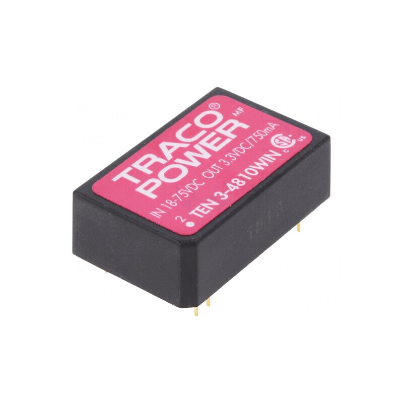 Convertor DC/DC 3W 18-75V la 3.3V 750mA DIP24 | Electronic-mag.ro | Componente Electronice Convertor DC/DC 3W 18-75V la 3.3V 750mA DIP24 | Electronic-mag.ro | Componente Electronice
