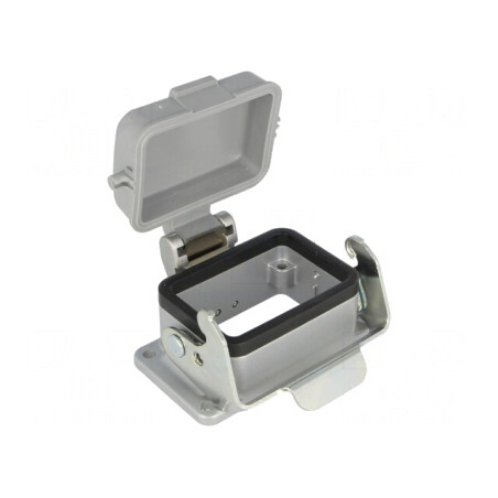 Carcasă Conectori HDC C146 E6 Cu Clichet | Electronic-mag.ro | Componente Electronice