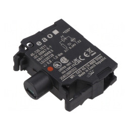 Element de iluminare 22mm pentru placă frontală, 6-24VAC | Electronic-mag.ro | Componente Electronice