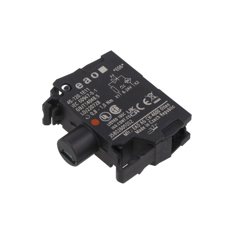 Element de iluminare 22mm pentru placă frontală, 6-24VAC | Electronic-mag.ro | Componente Electronice