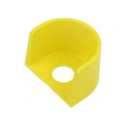 Colier de Protecție din Plastic Galben 22x39.2x74.8mm | Electronic-mag.ro | Componente Electronice