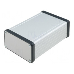Carcasă Aluminiu Gri 78x120x43mm | Electronic-mag.ro | Componente Electronice