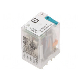 Releu Industrial cu Soclu | Electronic-mag.ro | Componente Electronice