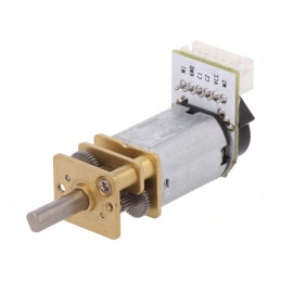 Motor DC cu Encodator 6V 60RPM | Electronic-mag.ro | Componente Electronice