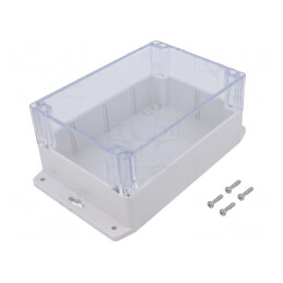 Carcasă Universală cu Lame de Fixare IP67 121x171x80 mm | Electronic-mag.ro | Componente Electronice