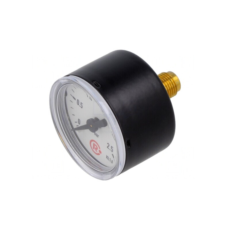 Manometru 40mm Lichide și Gaze 0-2.5 bar | Electronic-mag.ro | Componente Electronice