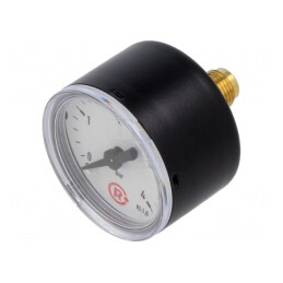 Manometru 0-4bar 40mm pentru Lichide și Gaze | Electronic-mag.ro | Componente Electronice