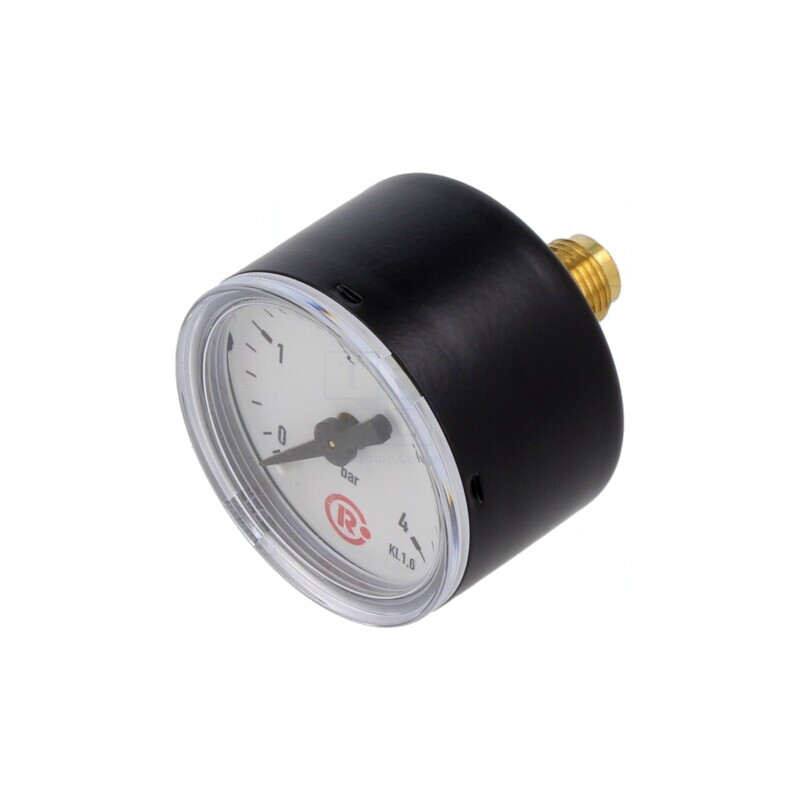 Manometru 0-4bar 40mm pentru Lichide și Gaze | Electronic-mag.ro | Componente Electronice