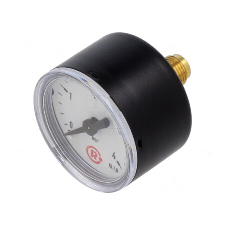 Manometru 0-4bar 40mm pentru Lichide și Gaze | Electronic-mag.ro | Componente Electronice