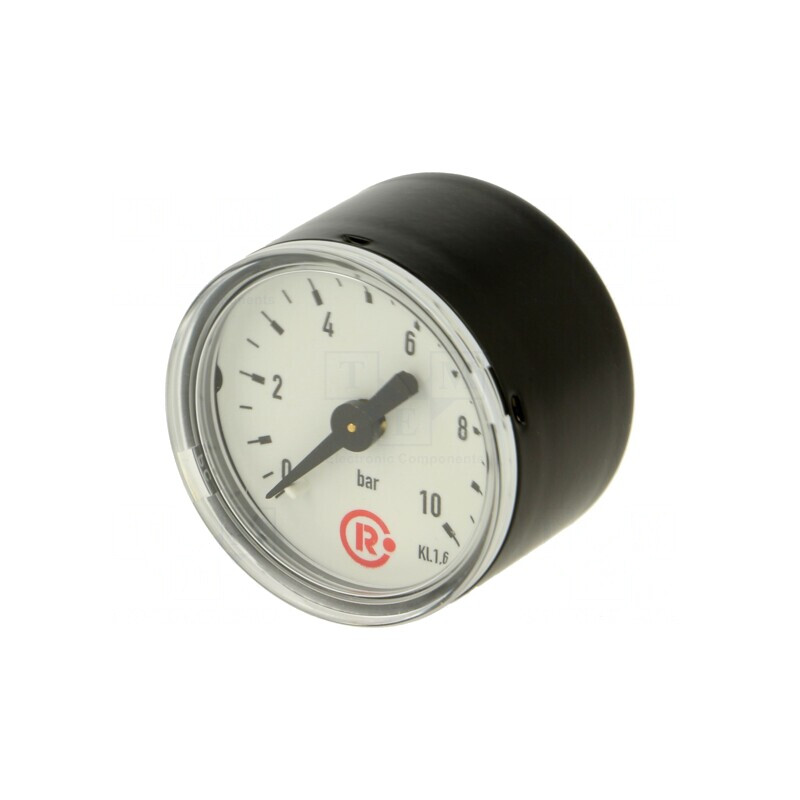 Manometru 0-10 bar 40mm Lichide și Gaze Inerte | Electronic-mag.ro | Componente Electronice
