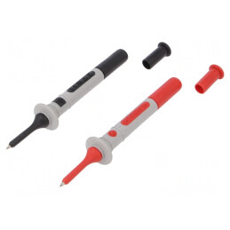 Terminal de măsurare 15A negru-roșu 4mm | Electronic-mag.ro | Componente Electronice