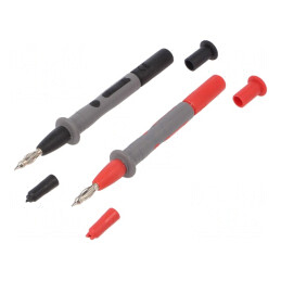 Terminal de măsurare 15A negru şi roşu 4mm | Electronic-mag.ro | Componente Electronice
