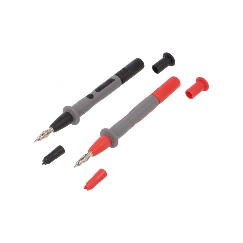 Terminal de măsurare 15A negru şi roşu 4mm | Electronic-mag.ro | Componente Electronice