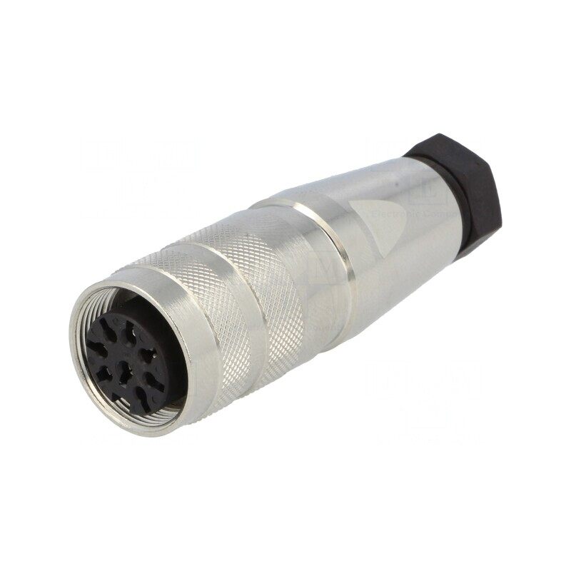 Mufă Mamă M16 8 PIN 3A 300V Drept pentru Lipire pe Cablu | Electronic-mag.ro | Componente Electronice Mufă Mamă M16 8 PIN 3A 300V Drept pentru Lipire pe Cablu | Electronic-mag.ro | Componente Electronice