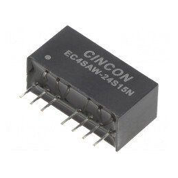 Convertor DC/DC 9-36V la 15V 400mA SIP8 | Electronic-mag.ro | Componente Electronice