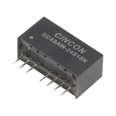 Convertor DC/DC 9-36V la 15V 400mA SIP8 | Electronic-mag.ro | Componente Electronice