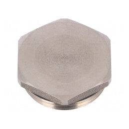 Capac de protecție PG9 IP68 oțel inoxidabil NBR | Electronic-mag.ro | Componente Electronice