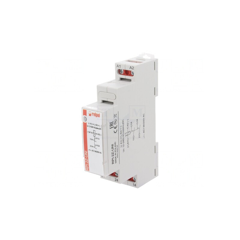 Releu Monostabil DPST-NO 8A 90x17,5x64,6mm | Electronic-mag.ro | Componente Electronice Releu Monostabil DPST-NO 8A 90x17,5x64,6mm | Electronic-mag.ro | Componente Electronice
