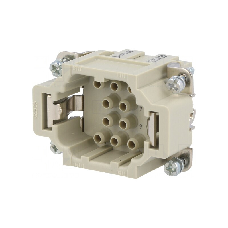Conector HDC Han EE PIN 10 10 PE | Electronic-mag.ro | Componente Electronice