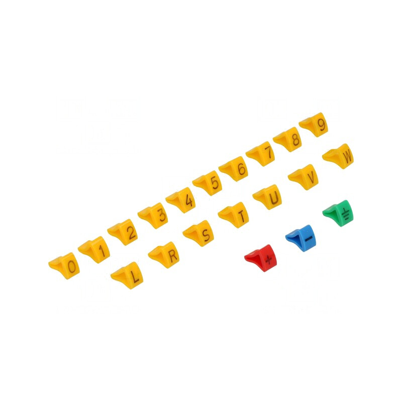 Kit Etichete Cablu 1.7-3.5mm | Electronic-mag.ro | Componente Electronice