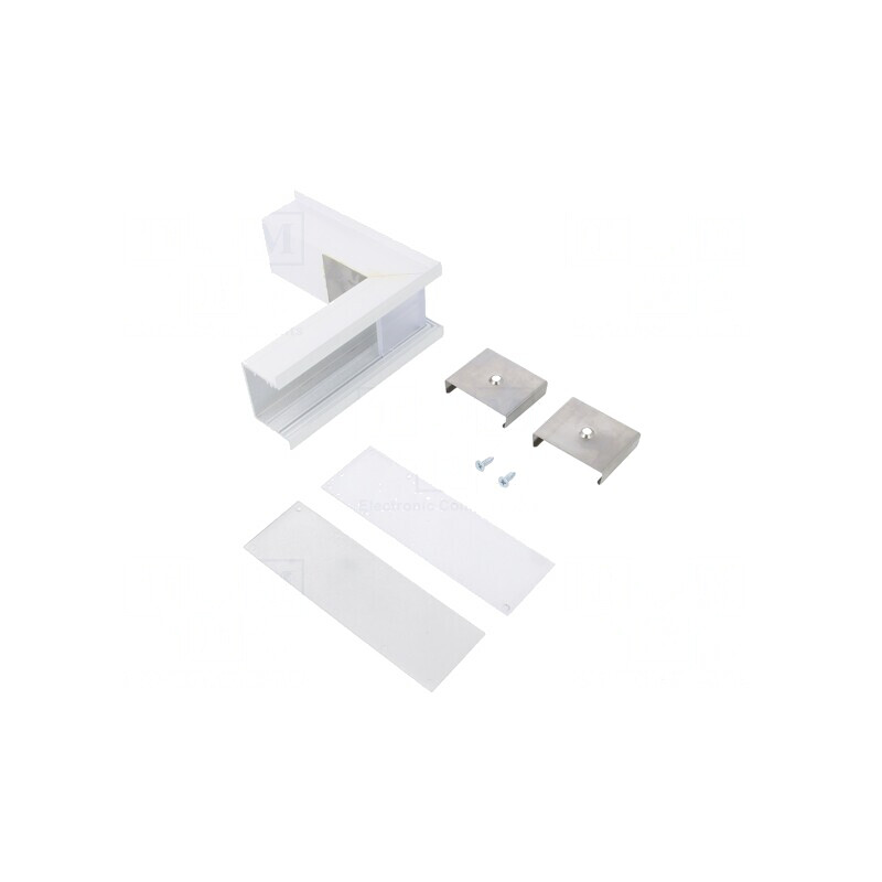 Conector Alb Aluminiu 270° VARIO30-07 | Electronic-mag.ro | Componente Electronice
