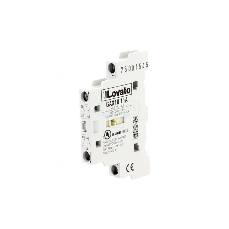 Contacte Auxiliare Laterale GA Pini NC NO GAX1011A | Electronic-mag.ro | Componente Electronice