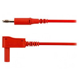 Cablu de măsurare 70VDC 32A 2m roșu 2,5mm2