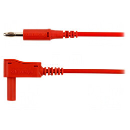 Cablu de măsurare 70VDC 32A 2m roșu 2,5mm2 | Electronic-mag.ro | Componente Electronice