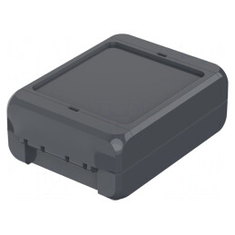 Carcasă Universală BOCUBE ABS Grafit 80x113x40mm | Electronic-mag.ro | Componente Electronice