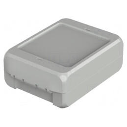 Carcasă universală BOCUBE ABS gri 80x113x40mm | Electronic-mag.ro | Componente Electronice