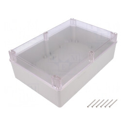 Carcasă Universală ABS cu Bucșă din Alamă 190x280x95mm | Electronic-mag.ro | Componente Electronice