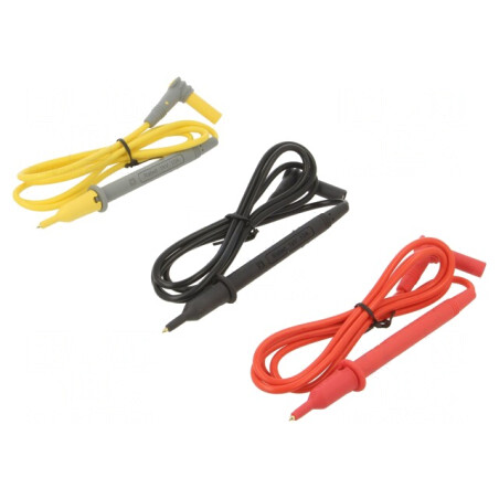 Cablu de măsurare 10A 1m multicolor | Electronic-mag.ro | Componente Electronice